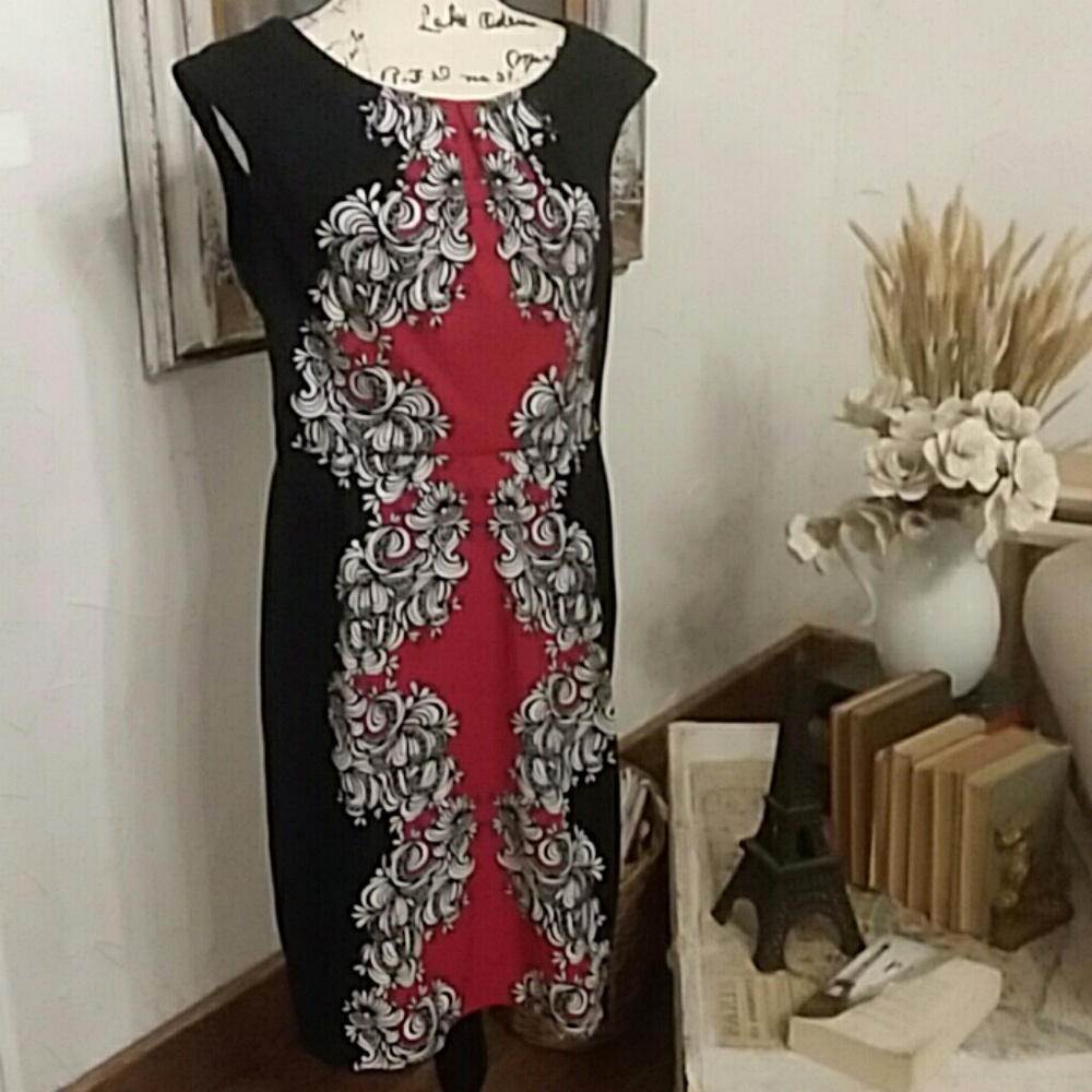 LAST CHANCE! London Times 12 Elegant Sheath Dress